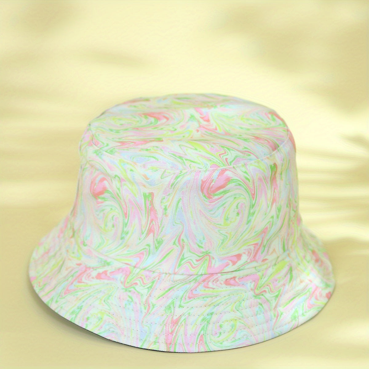 Printed Reversible Bucket Hat for Women