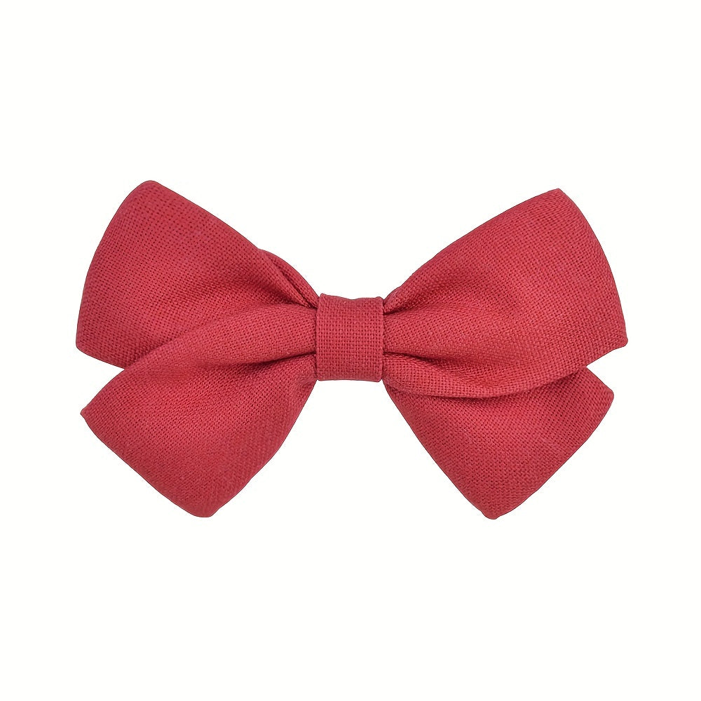 10pcs Children's Bow Hair Clips Hairpin Candy Hair Accessories For Girls