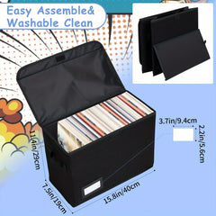 Foldable Storage Box Heavy Duty Container for Documents