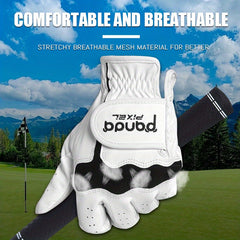Pixel Panda 1PC Golf Glove High Quality Leather Left Hand Golf Glove