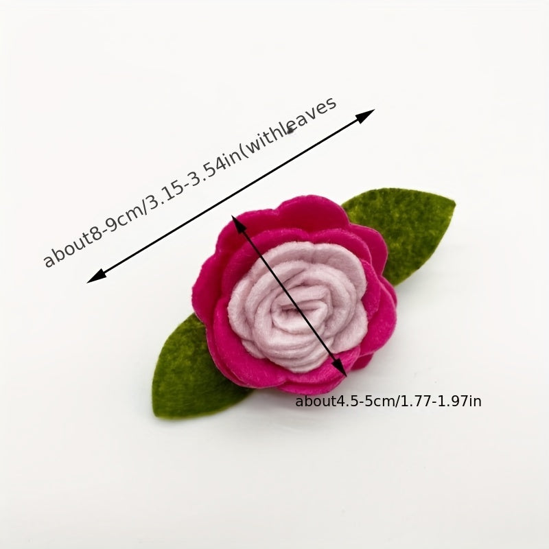 Cloth Flower Headbands Hair Clips Girls Hair Accessories