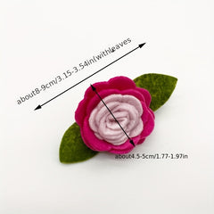 Cloth Flower Headbands Hair Clips Girls Hair Accessories