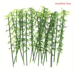 Plastic Model Landscape Bamboo Tree Sand Table Model Decor Accessories