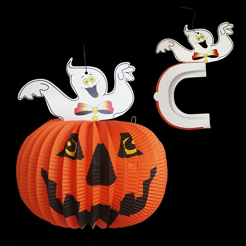 Halloween Pumpkin Lantern Ghost Bar Nightclub Decoration Props