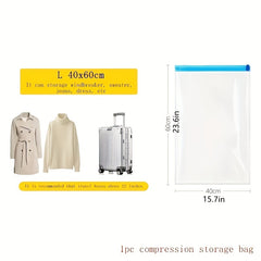 Travel Compression Bag - Space Saver Roll Up Pouch