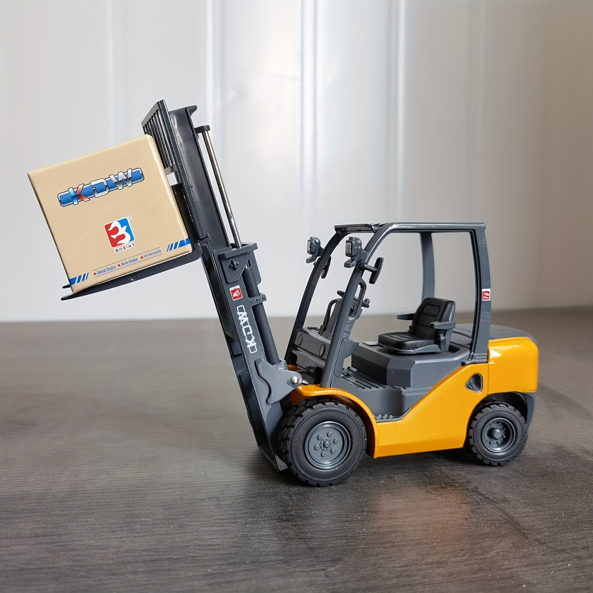 Alloy Forklift Model 1:20 Joint Movable Engineering Car Toy