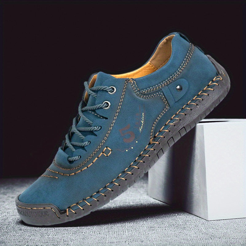 Men's Casual Lace Up Shoes Non Slip Walking Flats