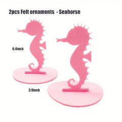 Under the Sea Mermaid Theme Party Decorations DIY Coral Table Ornaments