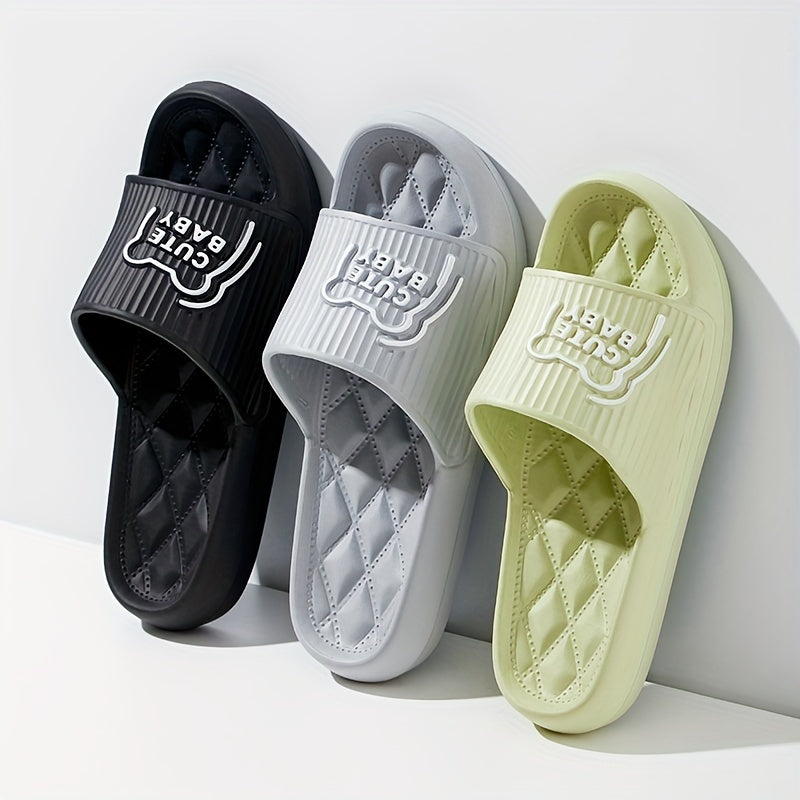 Minimalist Indoor Pillow Slides Soft Sole Non Slip Shoes