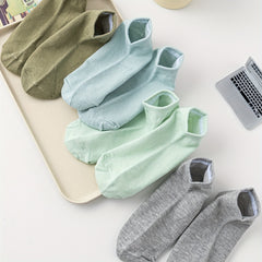 Soft Lightweight Low Cut Ankle Socks Women's Stockings 8 Pairs