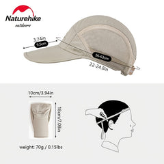 Summer Sun Protection Hat Female Anti Uv Breathable Sunhats Male Outdoor Sports