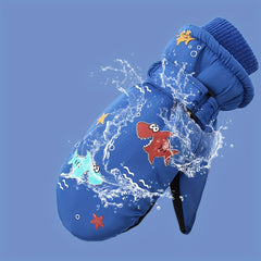 Kids Waterproof & Windproof Winter Skiing Mittens