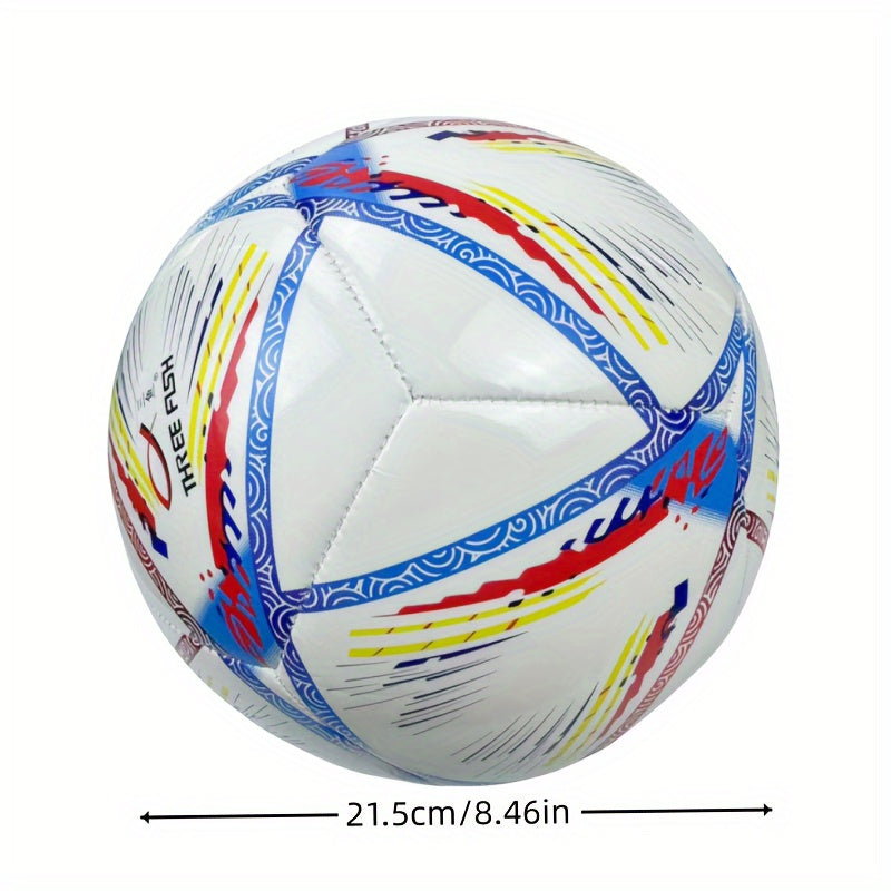 THREEFISH No 5 Soccer Ball - Durable & Explosion Proof