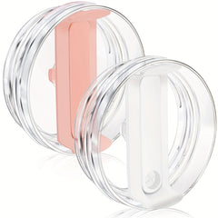 2pcs Reusable 40OZ Spill Proof Tumbler Covers for Coffee & Water Cups