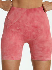 Dye Yoga Shorts Summer Running Sports Women's Activewear