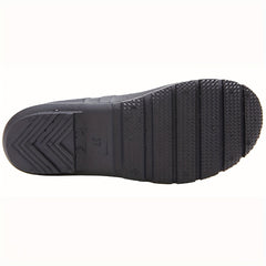 Waterproof PVC Round Toe Flat Rain Boots Lightweight Comfortable Foldable