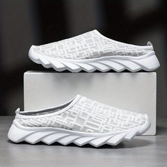Women's Mesh Mule Sneakers Casual Slip On Outdoor Shoes