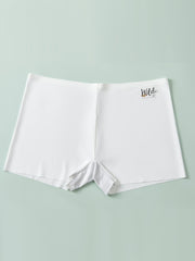 4 Pack Plus Size Seamless High Rise Panties Women's Plus Medium Stretch