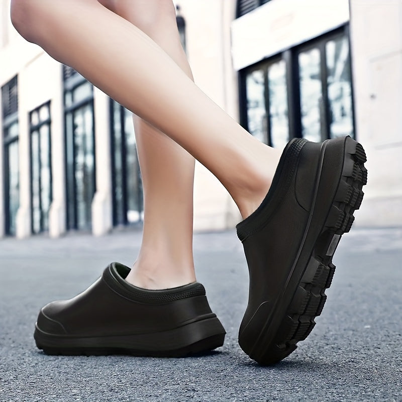 Men's Waterproof Chef Clogs Non-Slip Work Shoes