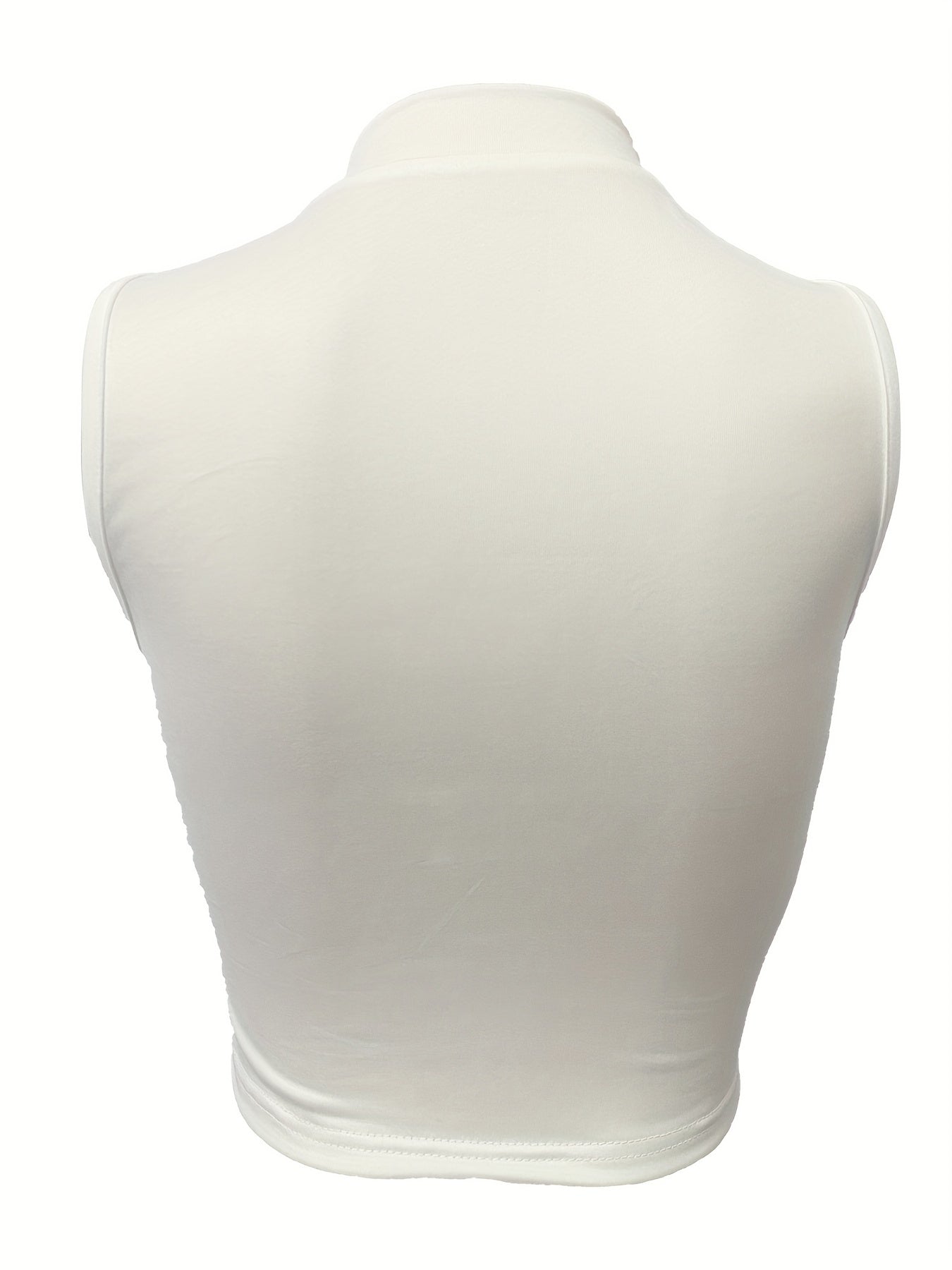 Sleeveless Mock Neck Top for Women