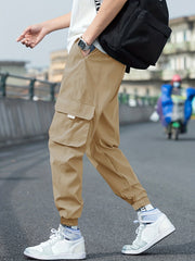 Tech Wear Pocket Joggers Men s Casual Stretch Cargo Pants