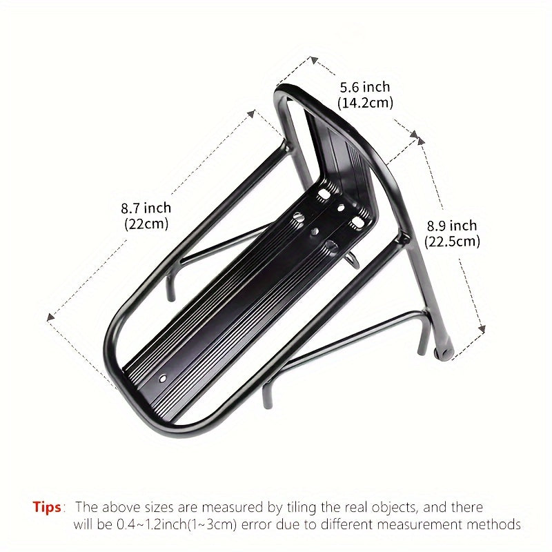 Aluminum Front Load Rack for Mountain Bike