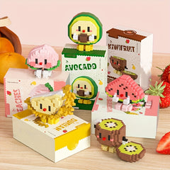 Summer Fruit Party Building Blocks for Boys and Girls
