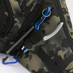 Multifunctional Fishing Tackle Bag Water Resistant Shoulder Bag Crossbody Bag