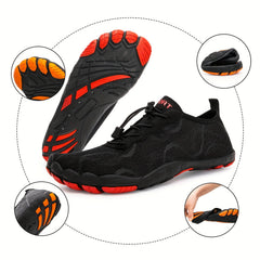 Men's Adjustable Buckle Water Shoes Breathable Quick Dry Non Slip for Hiking