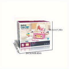 Doctor Role Play Toy Set 20pcs Pretend Play Toys with Box for Boys and Girls