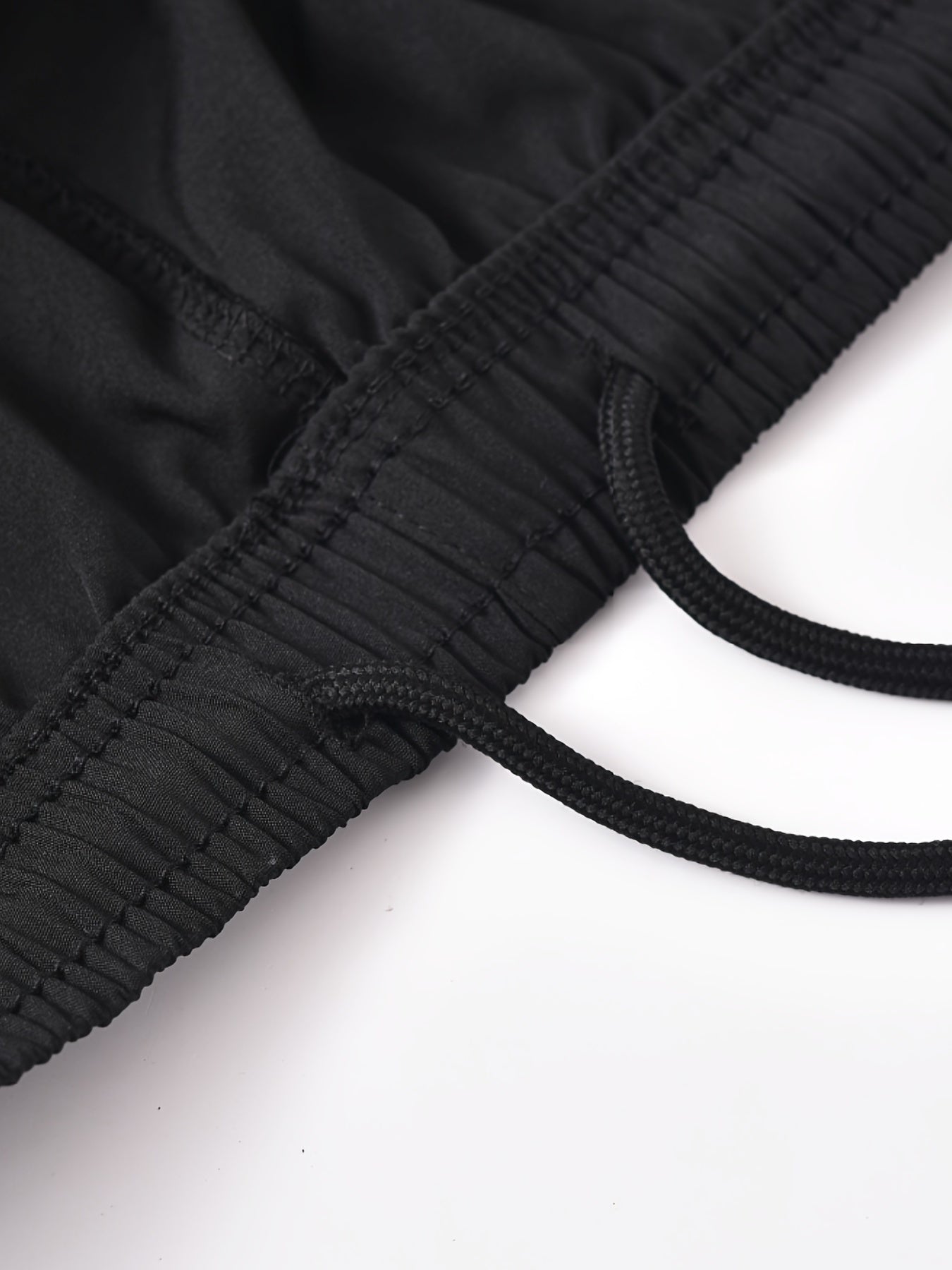 Men's Quick Drying Stretch Drawstring Shorts with Zipper Pocket