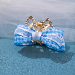 Kids Butterfly Bow Cat Ear Crown Hair Clip Rhinestone Princess Hairpin