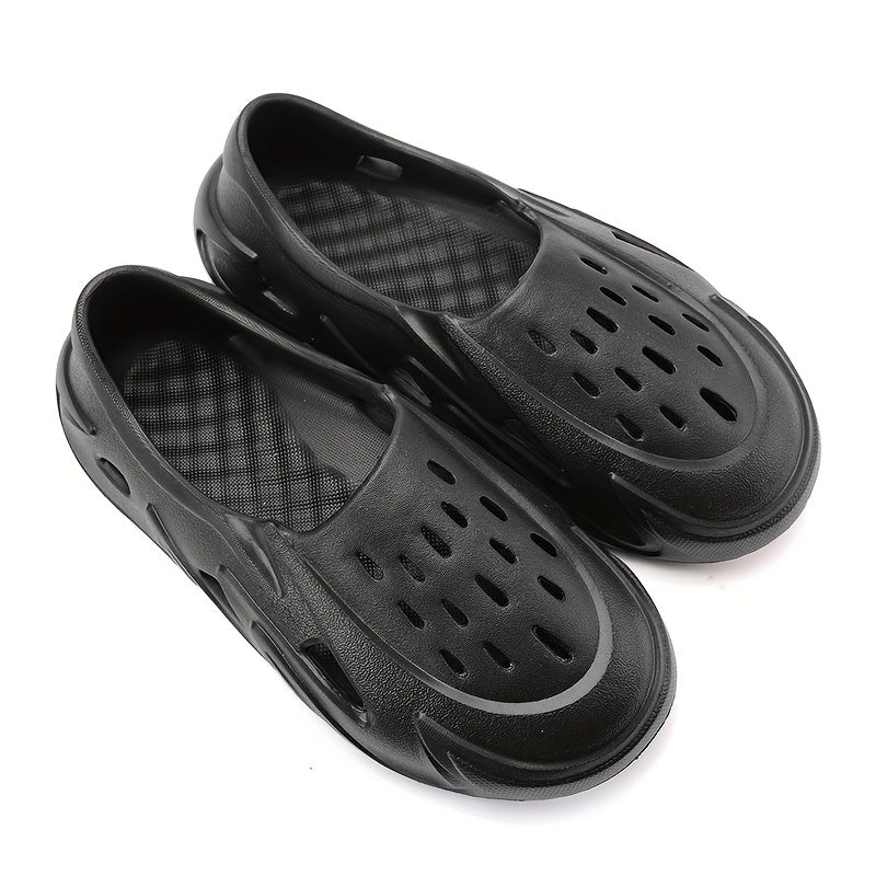 Men's Lightweight Comfy Clogs Hollow Out Garden Shoes
