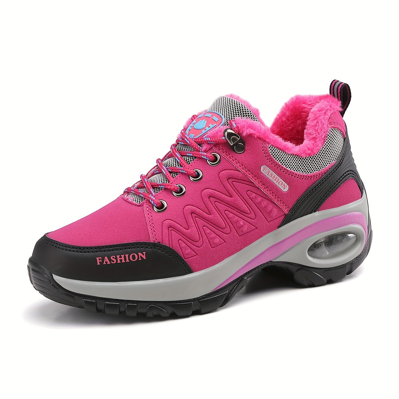 Women's Warm Hiking Shoes Non slip Breathable Winter Athletic Shoe