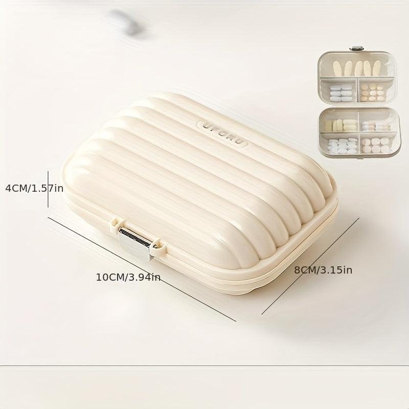 Mini Sealed Moisture-proof Pill Box Portable Jewelry Storage Box