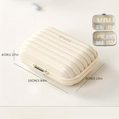 Mini Sealed Moisture-proof Pill Box Portable Jewelry Storage Box