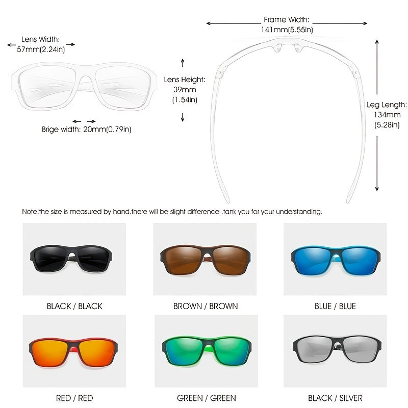 Men's Polarizing Sports Sunglasses XY336 Colorful Series Cycling Glasses