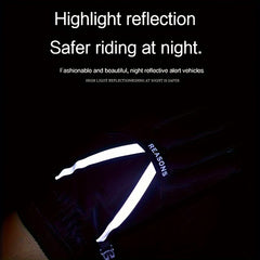 Winter Warm Gloves Outdoor Cycling Ski Gloves With Reflective Strips