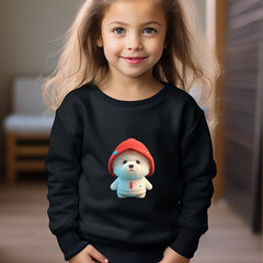 OERYUI Baby Bear Graphic Sweatshirt Comfy Pullover Kids Clothes