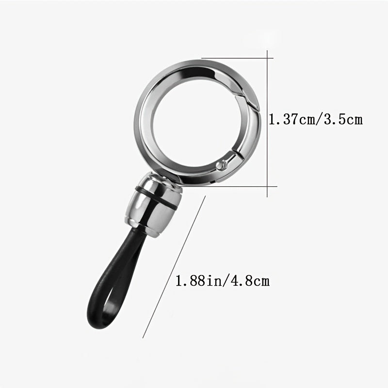 Rotatable Key Chain Car Remote Control Chain Waist Hanging Key Ring Lock Ring