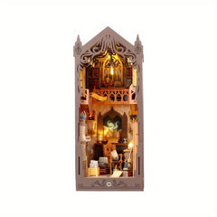 Handcrafted 3D Standing Book Magic House Model Kit Wooden Puzzle