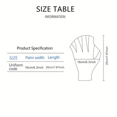 2MM Neoprene Swimming Web Diving Gloves Men Women
