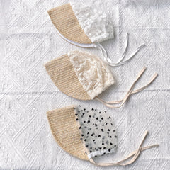 Newborn Daisy Heart Sun Hat for Beach Vacation