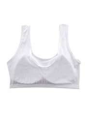 3pcs Girls Bow Bras Stretch Cotton Soft Bralette Underwear