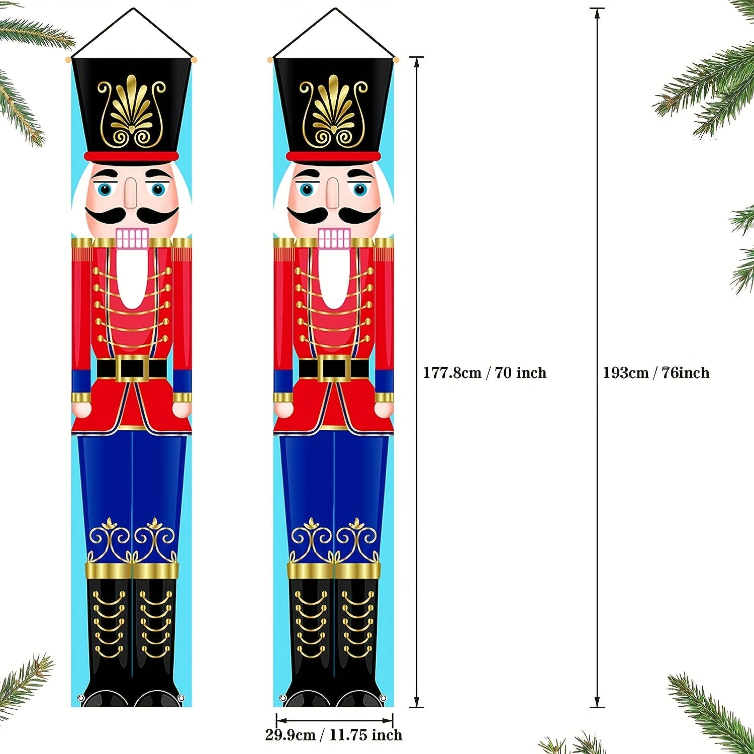Life Size Soldier Nutcracker Christmas Decor Indoor/Outdoor