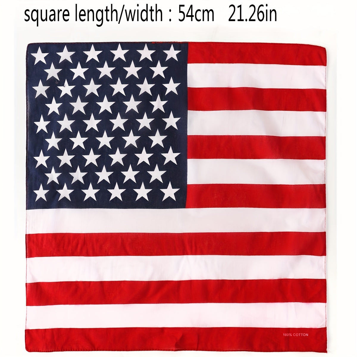 Men's Striped Square Scarf for Winter Outdoors