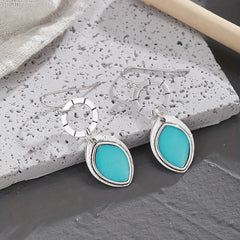 Turquoise Style Bohemian Retro Earrings