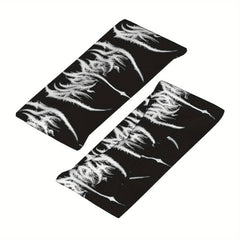 Death Metal Sports Headband Sweat Wicking Stretchy Polyester for Gym