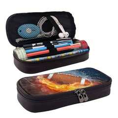 Horizontal Style Stationery Pencil Bag Large Capacity Pencil Storage Box
