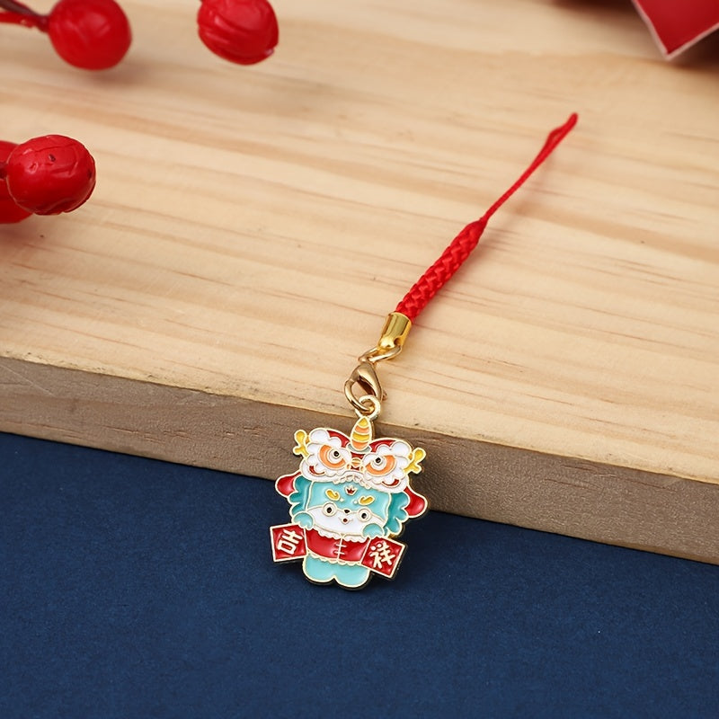 Dragon Keychain Chinese Style Year Gift Pendant Key Chain